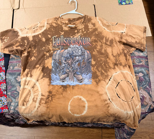 The Struggle Is Real - Bleach Dye (Brown)