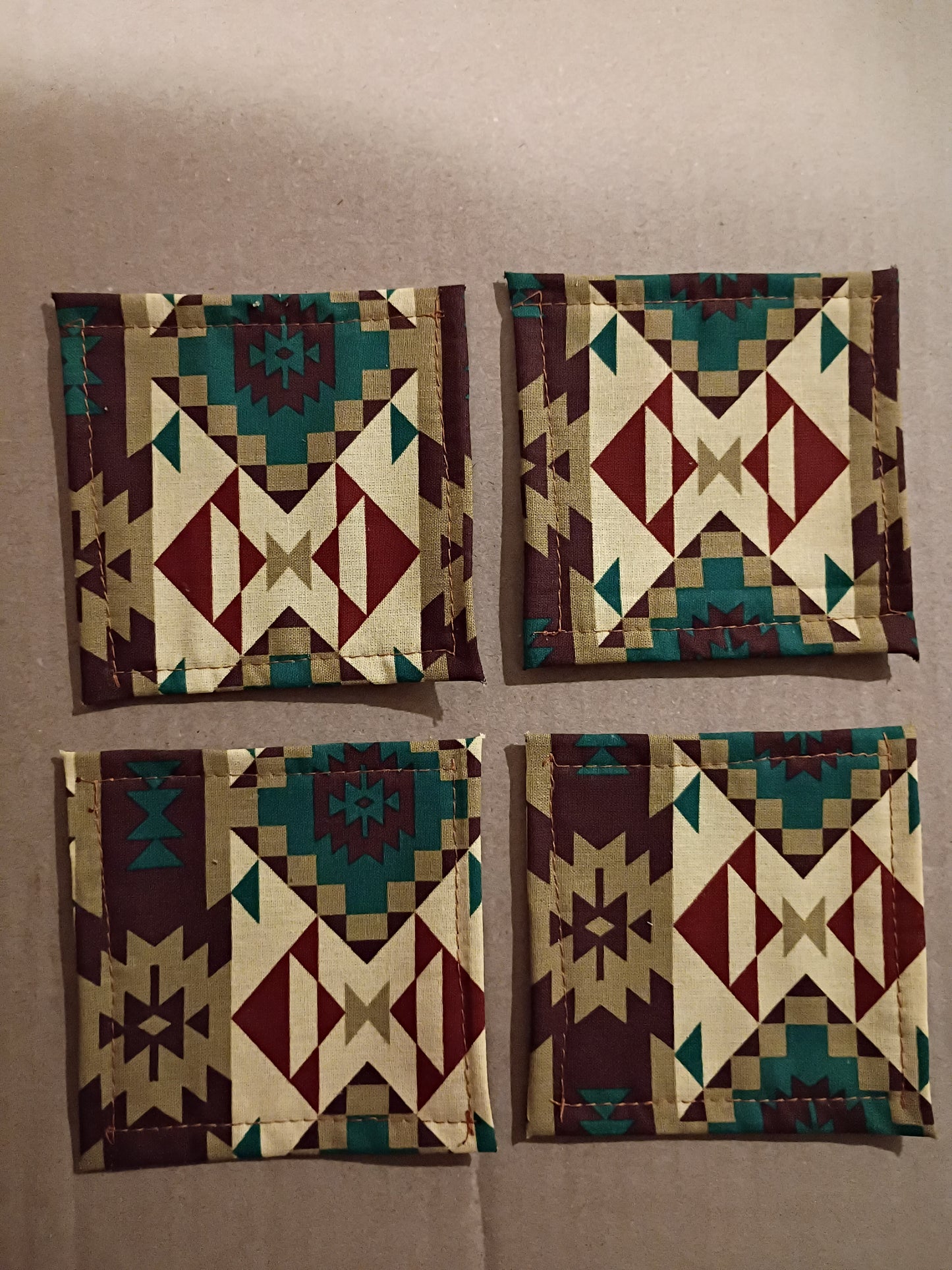 4pack fall colors basic coasters
