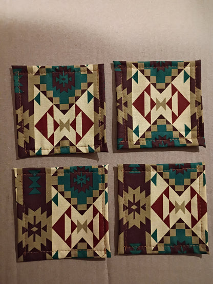 4pack fall colors basic coasters