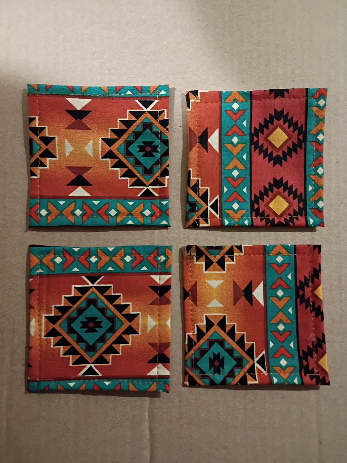 4pack fall colors basic coasters
