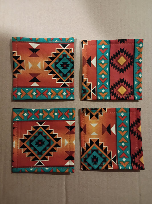 4pack fall colors basic coasters