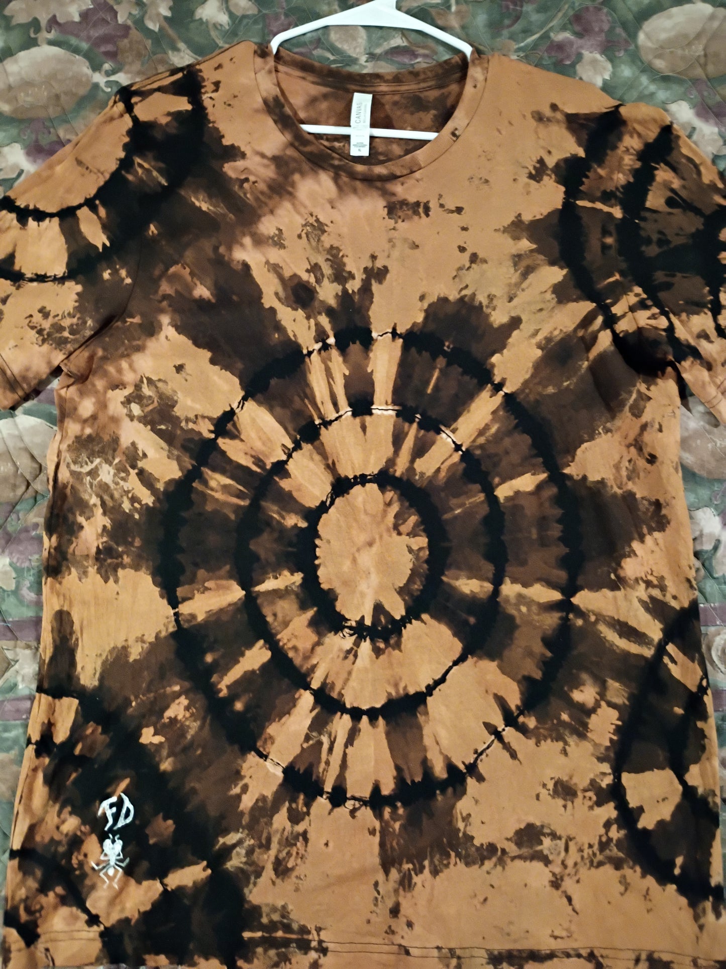 Tie bleached t shirt
