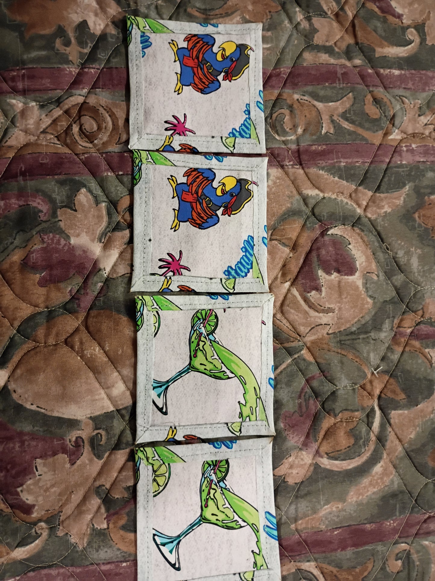 4 Margaritaville coasters