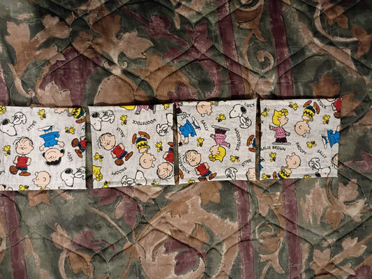 Coasters peanuts 4 pack